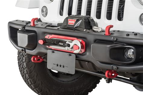 maximus  front licenseplate bracket    jeep wrangler jl  factory steel bumper
