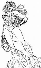 Wonder Superhelden Survivor Getdrawings Exceptional Superheroes sketch template