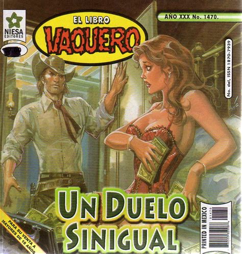 El Libro Vaquero Un Duelo Sinigual Humor En Español Fotografía De