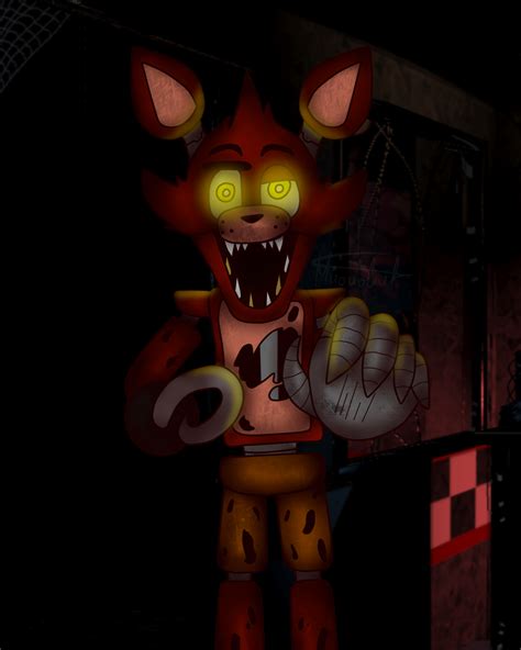 Fnaf 1 Foxy The Pirate By Mikamilacat On Deviantart