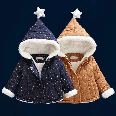 baby winterjas unisex mode katoenen kleding voor baby meisjes dragen