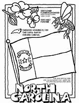 Carolina North Coloring Pages Crayola State Color Kids Printable Print Flag Nc Symbols Activity Symbol Traveling History Car States Activities sketch template