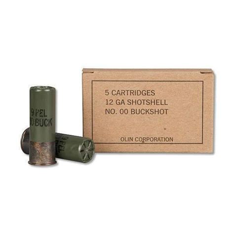 winchester military grade ammo  ga    pellets  buckshot