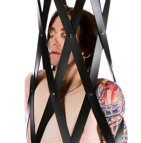 Strict Leather Hanging Rubber Strap Cage Dallas Novelty