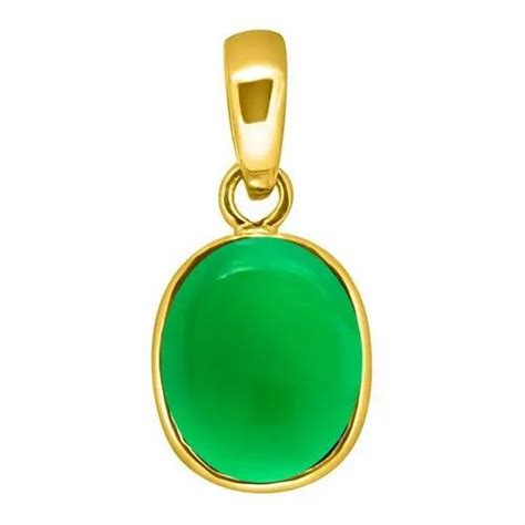 daily wear green onyx pendant panchdhatu gemstone  rs   ghaziabad