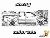 Colorado Chevy Yescoloring Silverado Ford Insertion sketch template