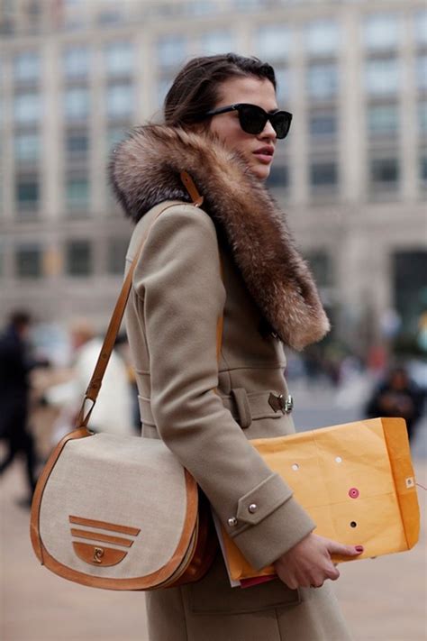 fashionable ways  wear faux fur