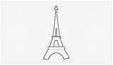 Tower Eiffel Template Coloring Pages Colouring Eifel Pngkey Ing Online sketch template