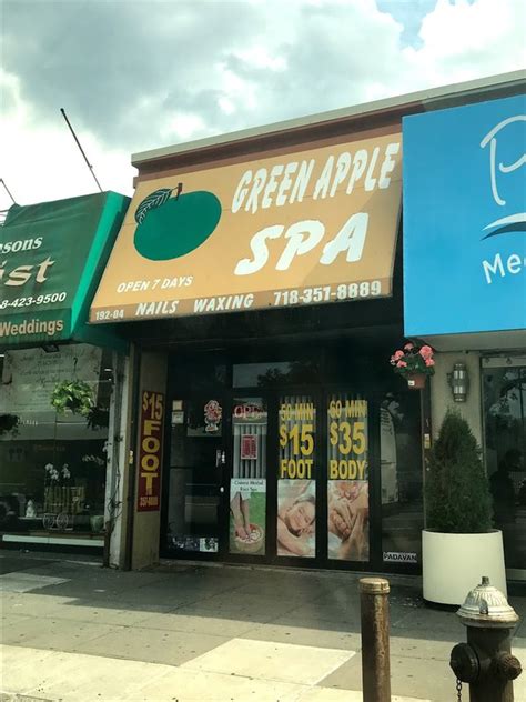 green apple spa reviews  work time phone number  address