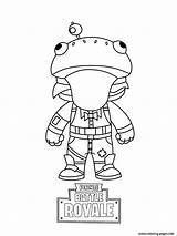 Peely Frog sketch template