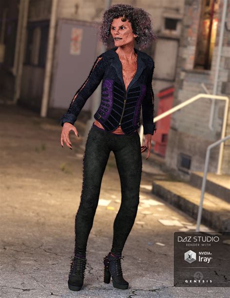 wicked ways outfit for genesis 3 female s 3d models and 3d software