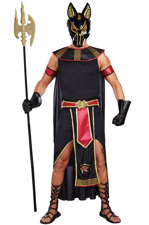 Anubis Egyptian God Of The Underworld Men Adult Costume