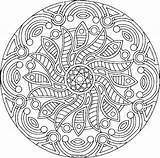 Coloring Pages Intricate Printable Getcolorings sketch template