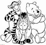 Mewarnai Kartun Pooh Winnie Hewan Marimewarnai Bagus Tanpa Binatang Pemandangan Karena Koleksi sketch template
