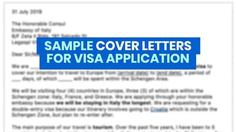 sample   introduction letter  embassy  visa