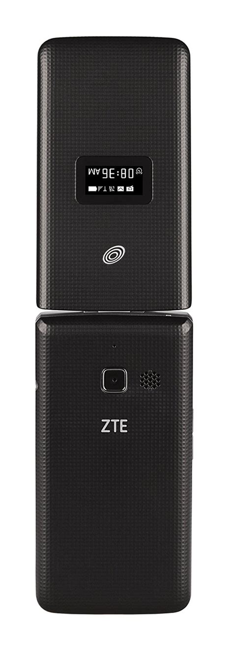 Tracfone Zte Android Flip 4g Lte Prepaid Phone Big Nano Best