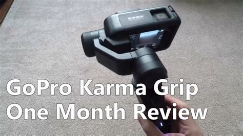 gopro karma grip follow  review  month youtube