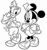 Minnie Coloring Pages Daisy 80s Cartoon Getdrawings Getcolorings Clipartmag sketch template