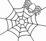 Spider Coloring Web Pages Drawing Print Printable Preschool Color Spiders Getdrawings Getcolorings sketch template