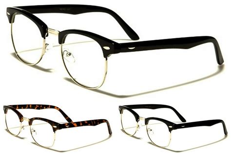 new nerd fashion clear classic style unisex glasses no prescription