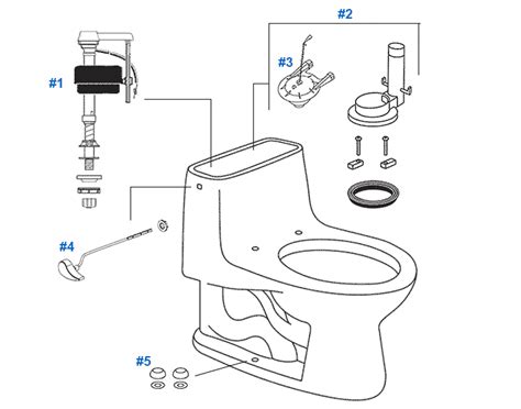fluidmaster  parts diagram mansfield parts toilet aegean diagram toilets piece replacement