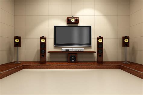great home theater room  decorative
