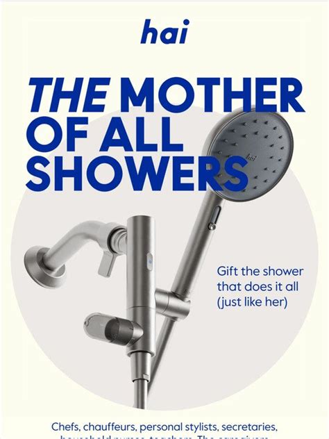 Gethai Inc T Mom The Shower That Does It All Milled