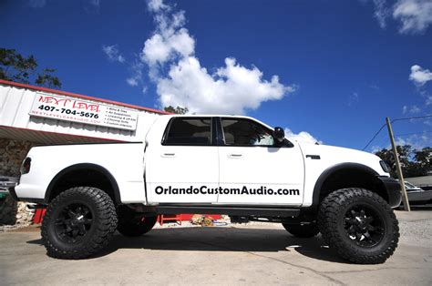 ford  lifted kit custom wheels  level  orlando custom audio orlando custom audio