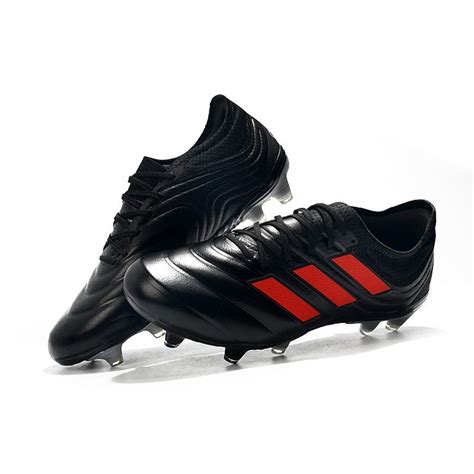 adidas copa  fg soccer boots core black solar red