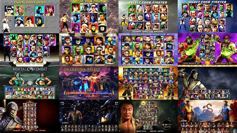 Mortal Kombat 1 1 1992 2023 Evolution Of The Character