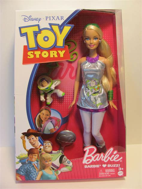 Disney Toy Story Barbie Doll And Buzz New In Box Ebay