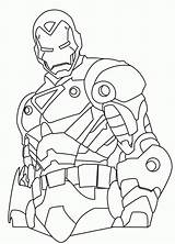 Iron Man Coloring Print Color Kids Printable Pages Heroes sketch template