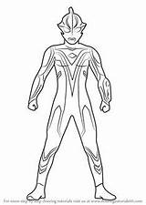 Coloring Ultraman Pages sketch template