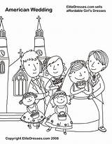 Wedding Coloring Pages Kids Activities Printable Clipart Preschool Colouring Party Theme Marry Weddings Colour Activity Color Will Library Thema Kleuters sketch template