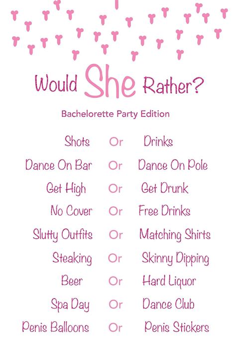 bachelorette party edition printable bachelorette game
