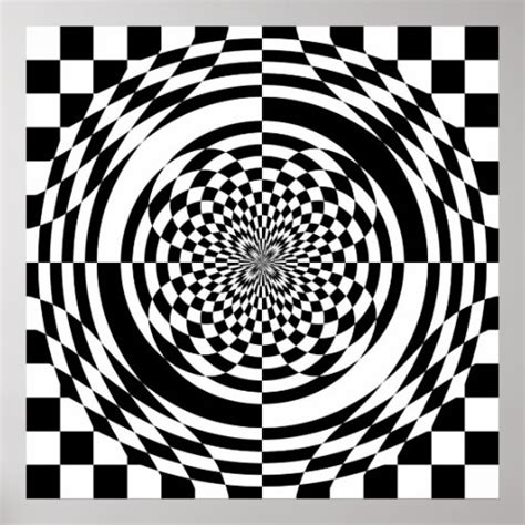 optical illusions poster