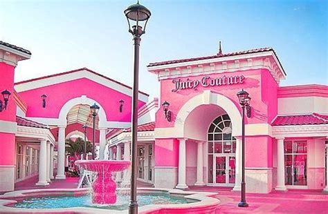 pink mansion pink houses juicy couture barbie dream house