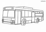 Autobus Fahrzeuge Malvorlage Colomio Autos sketch template