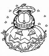 Halloween Coloring Pages Garfield Kids Printable Sheets Pumpkin Disney Printables Happy Cute Cartoons Print Book Online Momjunction Fall Discover Top sketch template