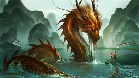 fantasy art artwork dragon monster creature wallpapers hd desktop  mobile backgrounds