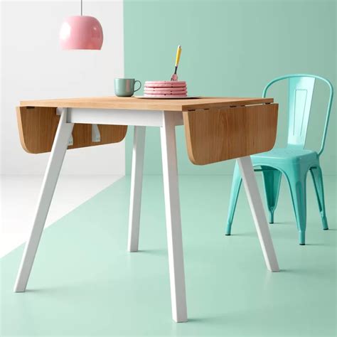 drop leaf tables  small spaces  big style