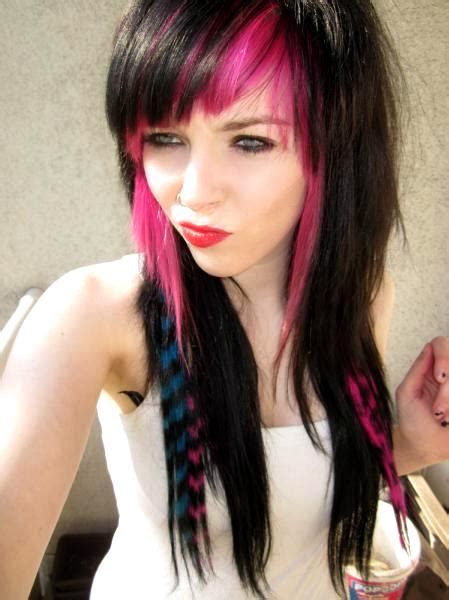 emo hairstyles an expression of creative adolescence