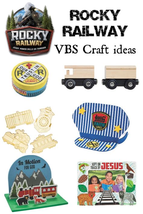 rocky railway vbs craft ideas southern  simple