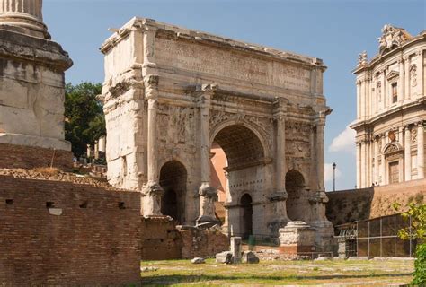 arch  emperor septimius severus   roman forum