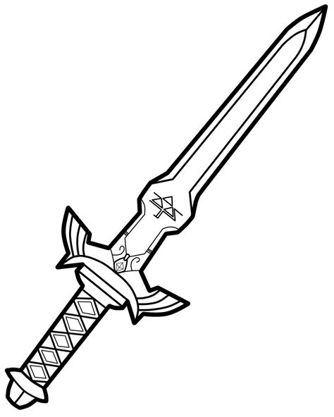 cool minecraft sword coloring pages minecraft axe coloring page