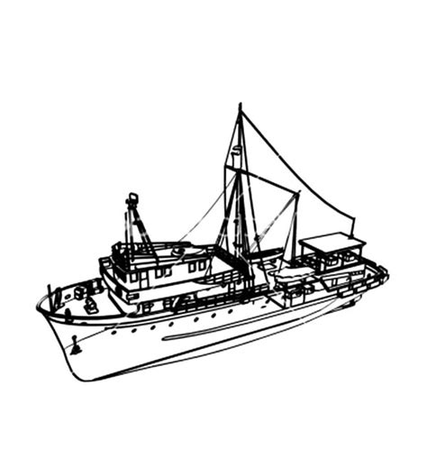 commercial fishing boat coloring pages kids play color