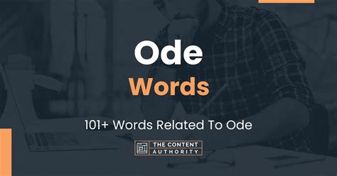 ode words  words related  ode
