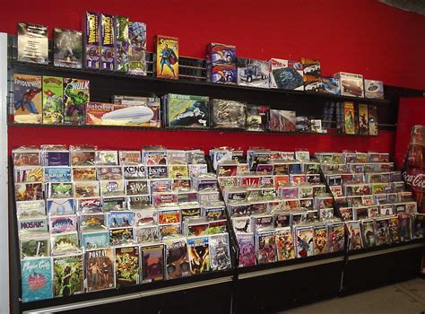 comic shop spotlight showcase comic books collectibles  comic