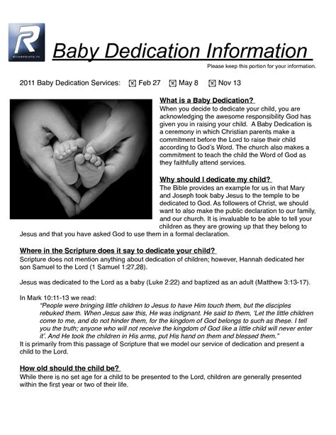 baby dedication ceremony examples baby dedication certificates baby