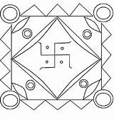 Rangoli Designs Kids Printable Coloring Drawing Colouring Print India Colorful Colour Drawings Beautiful Pages Studyvillage Pdf Open  Color sketch template